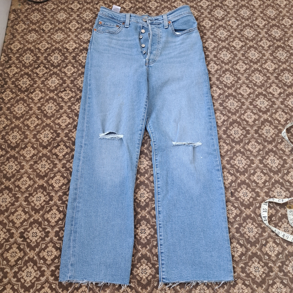 Signature by Levi Strauss Light Blue Straight Leg Jeans
